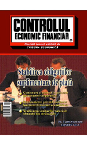 Control Economic Financiar